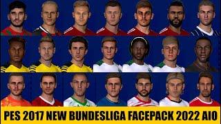 PES 2017 NEW BUNDESLIGA FACE PACK 2022 AIO