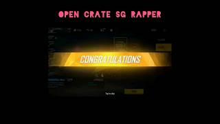 HOKI ! BUKA CRATE SG RAPPER ️