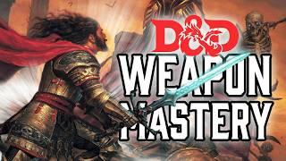 Weapon Mastery Secrets | DND 2024 Player's Handbook