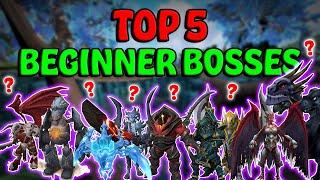 The Best 5 Bosses For Beginners! - Make Money & Improve!