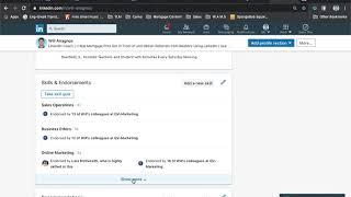How to add and endorse skills on LinkedIn