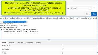 Урок 30. SQL advanced. Команда Merge ORACLE SQL