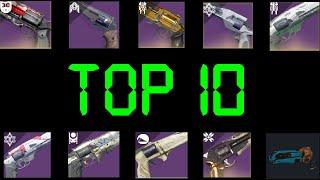 Top 10 PvP Legendary Adaptive Hand Cannons in Destiny 2