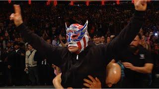 Rey Mysterio & Dragon Lee are attacked by another new Mask WWE New Day vs Rey Mysterio & Dragon Lee