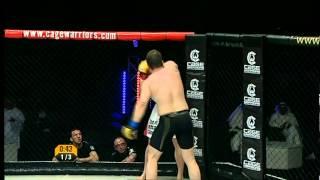 CWFC Fight Night 4: Cyril Asker defeats Adam Brearley by TKO - Dubai