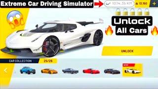 Unlocking All Cars Extreme Car Driving Simulator 2021. #unlock #cars #2021 #ios #android