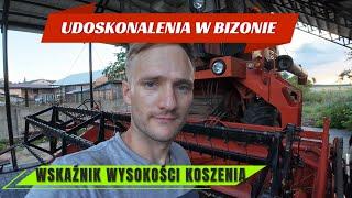 UDOSKONALENIA W BIZONIE, WSKAŹNIK WYSOKOŚCI KOSZENIA  KRÓTKI ROZDZIELACZ ŁANU