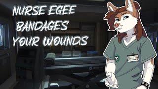 [Furry ASMR] Sevastopol Egee Stitches & Bandages Your Wound! | Soft Spoken Role Play