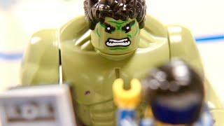 Why The Hulk Shouldn't Work in Hospitals | LEGO Stop Motion