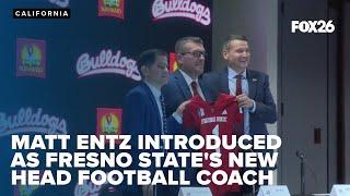 Matt Entz talks physicality, shows personality in introductory Fresno State presser