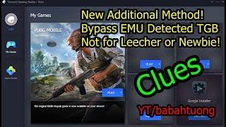 Bypass Emulator Detected PUBG Mobile Tencent Gaming Buddy (TGB) [PATCHED]