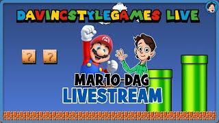 MAR10-DAG LIVESTREAM! Kom erbij en vier Mario!!