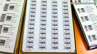 Understand how to generate multiple copies of same barcode label