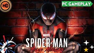 Spiderman Triumph over the Tech Thieves | Spiderman Miles Morales Gameplay | (PC) (1080pHD)