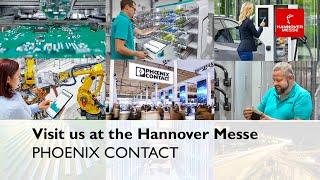Phoenix Contact at the Hannover Messe 2022 – get your free ticket and join us!