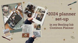 Sterling Ink Common Planner | Set up for 2024