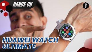 IS HUAWEI WATCH ULTIMATE THE BEST SMART WATCH? | HANDS ON