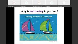Developing Vocabulary in the Early Years - Session 1