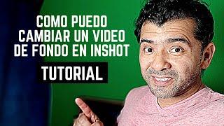 COMO puedo CAMBIAR un VIDEO de fondo en InShot RÁPIDO y FACILITO 