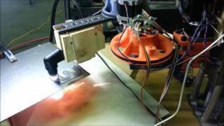 SCARA Robotic Arm Plasma Cutting - evezor