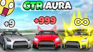 Nissan GT-R Aura +9 Vs Aura Infinity️ | Extreme Car Driving Simulator|