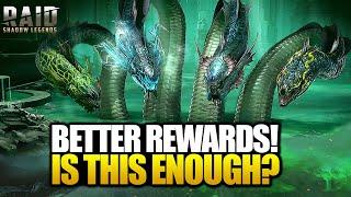 The Hydra & Rewards Changes! Is It Good Enough? Raid Shadow Legends