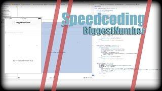 Speedcoding++Biggest Number++01++FirstDEV