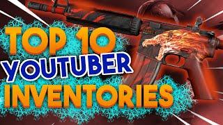 TOP 10 MOST INSANE CSGO YOUTUBER INVENTORIES ( ZipeL, Anomaly, HeyZeus... )