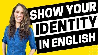 AEE - What Bothers You? How to Show your Identity with 3 Key Words