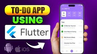 TODO App Tutorial Using Flutter | Flutter Project For Beginners in Hindi