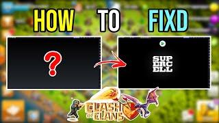 How to fix Clash of Clans black screen problem in bluestacks | Don't Let Coc Stop You! | bangla