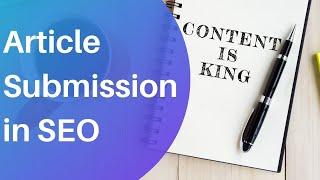 How to do Article Submission in SEO | SEO Entrepreneurs