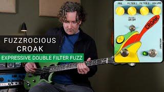 Fuzzrocious Pedals CROAK - Expressive Double Filter Fuzz