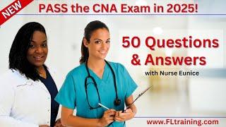 Sunday Night Live: 50 CNA Practice Test Questions with Nurse Eunice