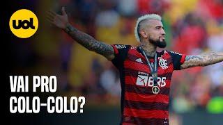 FLAMENGO NÃO DESCARTA SAÍDA DE VIDAL ANTES DO FIM DO CONTRATO