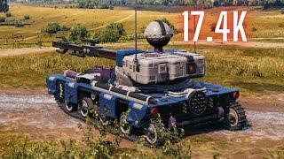 World of Tanks Manticore 17.4K Assist Damage & T-100LT 18.7K & EBR 105 etc