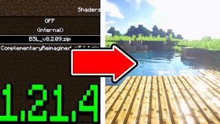 How To Download Shaders For Minecraft 1.21.4! - Install Shaders