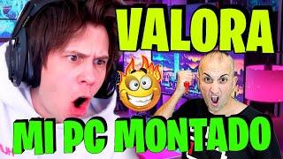 RUBIUS REACCIONAa mi MONTAJE DE PC. ️GRACIAS #gaming  #elrubiusomg  @elrubiusOMG @elrubius