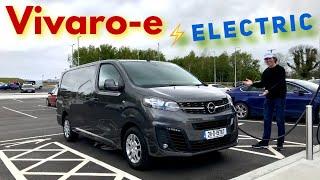 New OPEL Vivaro-e (Full Electric Van) - Review & Test Drive - Useless Range!