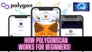 How POLYGONSCAN Works For Beginners! POLYGON MATIC Blockchain, Blocks, Tokens, Transactions!