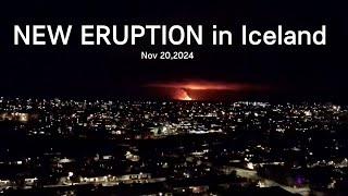 Eruption and Evacuation in Iceland! Nov 20, 2024!