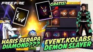 EVENT DEMON SLAYER X FREE FIRE RILIS!!! JALAN-JALAN KE SERVER LUAR ADA EVENT BAGUS PART 2