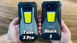 8849 Shark 3 vs 8849 Tank 3 Pro / by Unihertz