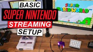 BUDGET FRIENDLY Super Nintendo Streaming Setup