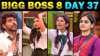  School Task  Ranav VS Anshitha Fight  Bigg Boss 8 Tamil day 37 | Today Trending  Troll #biggboss