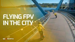 Electric Racing League: Unbelievable Drone Footage From Perth City! BTS