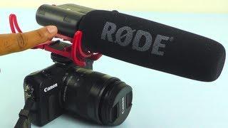 Rode Videomic Review with Rycote Lyre Mount + Sound Test