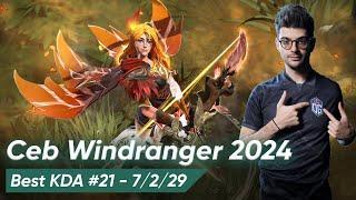 Ceb Windranger Grandmaster Support | Dota 2 2024 Pro Gameplay