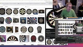 Illustration of a Dartboard in Inkscape