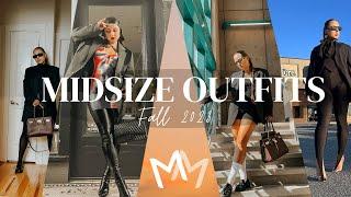 Midsize Outfits featuring Oversized Blazer.